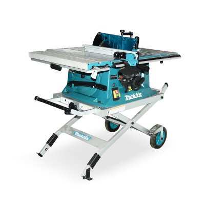 โต๊ะเลื่อยวงเดือนแบบสไลด์ พร้อมขาตั้ง WST03 MAKITA 260 มม. รุ่น MLT100S
