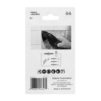 ใบขัด คาร์ไบด์#20 สามเหลี่ยม MAKITA 78MM รุ่น TMA073