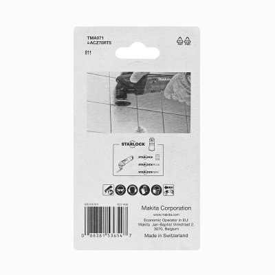 ใบคาร์ไบด์ บาง 1.6MM MAKITA 70MM รุ่น TMA071