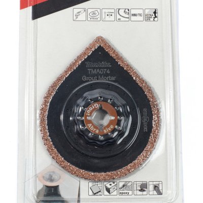 ใบคาร์ไบด์ หยดน้ำ MAKITA 70MM รุ่น TMA074