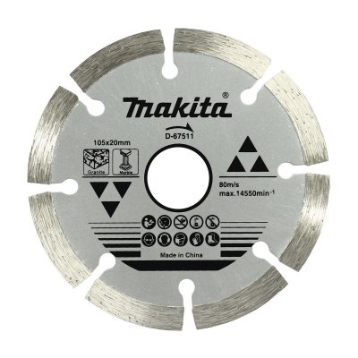 ใบตัดเพชร 4" ตัดแกรนิต/หินอ่อน (แห้ง) MAKITA รุ่น D-67511