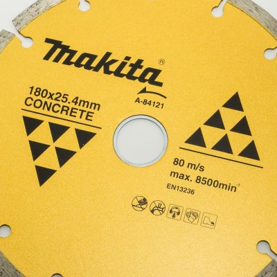 ใบตัดเพชร 7"/9" แบบร่อง ตัดคม เกรด 2 ดาว MAKITA รุ่น A-84121