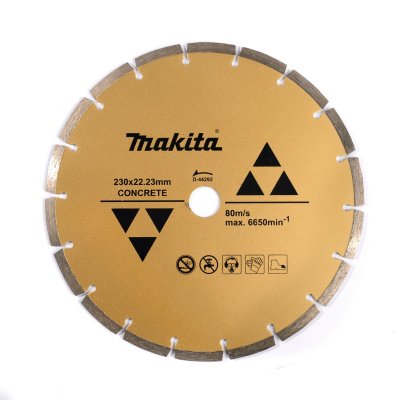 ใบตัดเพชร 9" (230มม.) แบบร่อง ตัดทน เกรด 2 ดาว MAKITA รุ่น D-37580 (เทียบเท่า D44292)