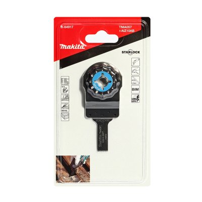 ใบตัดเหลี่ยมโลหะ MAKITA BI-M ระบบ Starlock รุ่น TMA057 (10X30/20X30/32X50 มม.)