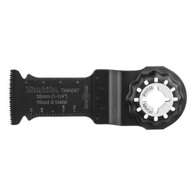 ใบตัดเหลี่ยมไม้/ตะปู MAKITA BI-M ระบบ Starlock รุ่น TMA047 (32X50/65X40 มม.)