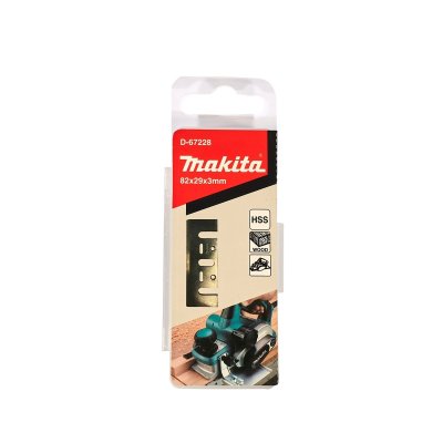 ใบมีดกบไสไม้ไฟฟ้าแท้ ขนาด 82 มม. สำหรับรุ่น M1901 MAKITA รุ่น D-67228