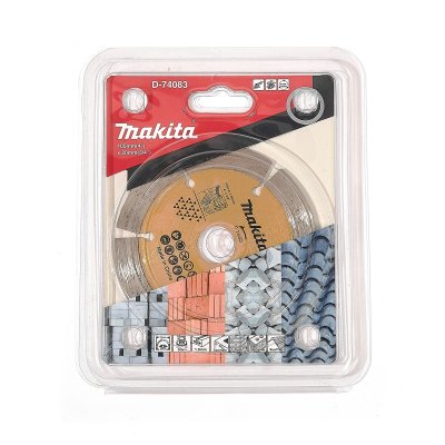 ใบเพชรตัดคอนกรีต ร่อง (น้ำ-แห้ง) 3 ดาว 4/5 นิ้ว MAKITA รุ่น D-74083