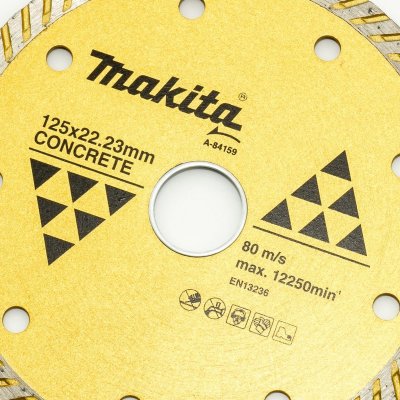 ใบเพชรตัดคอนกรีต แท้ ก้างปลา ตัดคม 2 ดาว 5 นิ้ว MAKITA รุ่น A-84159