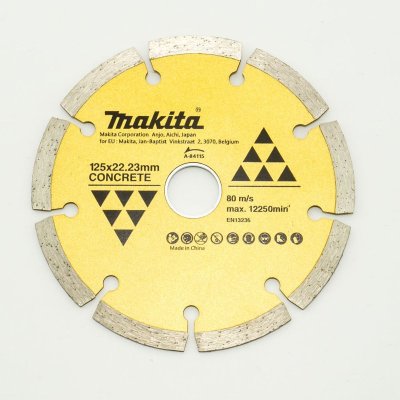 ใบเพชรตัดคอนกรีต แท้ ร่อง ตัดคม 2 ดาว 5 นิ้ว MAKITA รุ่น A-84115