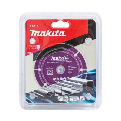 ใบเพชรตัดโลหะ 4 นิ้ว (100 มม.) หนา 1.3 มม. MAKITA รุ่น B-53671