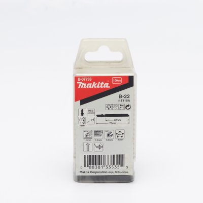 ใบเลื่อยจิ๊กซอ NO.B-22 MAKITA รุ่น MP000537A (100 ใบ/แพ็ค)