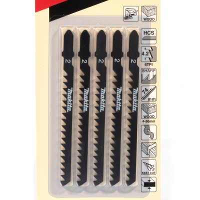 ใบเลื่อยจิ๊กซอ T244D MAKITA รุ่น MP000416C (5 ใบ/แพ็ค)