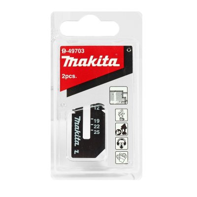 ใบเลื่อยตัดฝ้า HCS MAKITA รุ่น B-49703 ขนาด 55X18 มม. หนา 0.55 มม. (2 ชิ้น/แพ็ค สำหรับ DSD180)