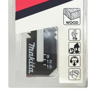 ใบเลื่อยตัดไม้ HCS MAKITA รุ่น B-49719 ขนาด 55X18 มม. หนา 0.55 มม. (2 ชิ้น/แพ็ค สำหรับ DSD180)