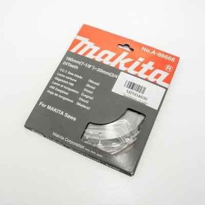 ใบเลื่อยตัดไม้แท้แดง MAKITA รุ่น A-88668 ขนาด 7-8 นิ้ว 24-40 ฟัน