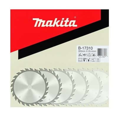 ใบเลื่อยวงเดือนคาร์ไบด์ MAKITA 12นิ้ว 100ฟัน รุ่น B-17310