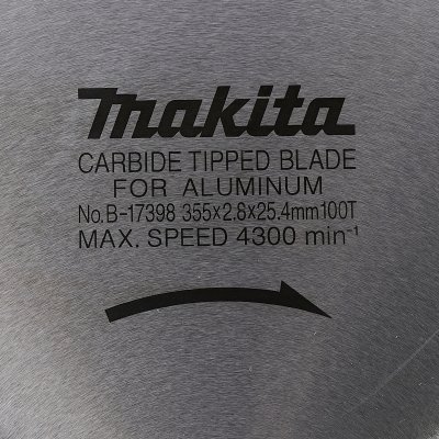 ใบเลื่อยวงเดือนคาร์ไบด์ MAKITA 14นิ้ว 100ฟัน รุ่น B-17398
