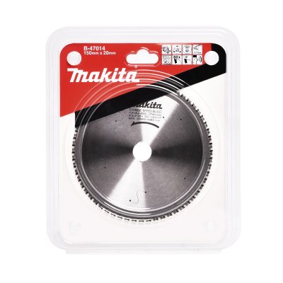 ใบเลื่อยวงเดือนตัดสแตนเลส MAKITA รุ่น B-47014 ขนาด 150 มม. 60T (สำหรับ DCS551)