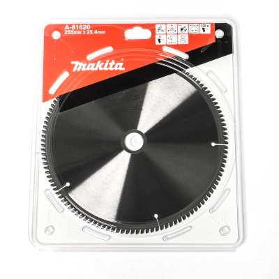 ใบเลื่อยวงเดือนตัดอลูมิเนียม MAKITA รุ่น A-81620 ขนาด 10 นิ้ว 120 ฟัน