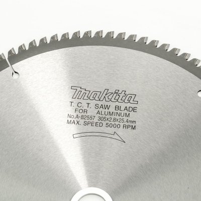 ใบเลื่อยวงเดือนตัดอลูมิเนียม MAKITA รุ่น A-82557 ขนาด 12 นิ้ว 100 ฟัน