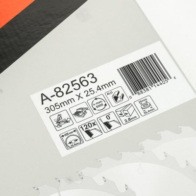 ใบเลื่อยวงเดือนตัดอลูมิเนียม MAKITA รุ่น A-82563 ขนาด 12 นิ้ว 120 ฟัน