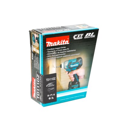 ไขควงกระแทกไร้สาย 12VMAX BL MOTOR MAKITA รุ่น TD111DZ (ตัวเปล่า)