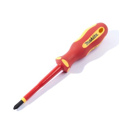 ไขควงกันไฟฟ้า แฉก +PH2 MAKITA รุ่น B-66139 100MM