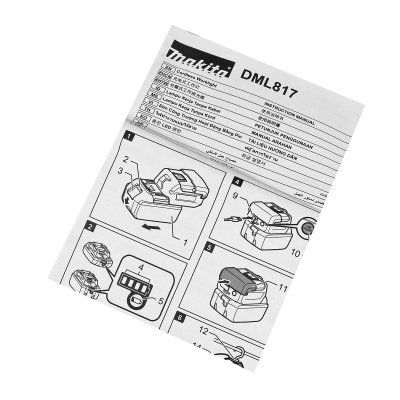 ไฟฉาย LED MAKITA ขนาดพกพา 18V รุ่น DML817O