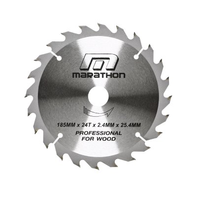 ใบเลื่อยวงเดือนตัดไม้ ขนาด 7 นิ้ว (185MM) 24T/30T/40T/60T MARATHON รุ่น M312-0016
