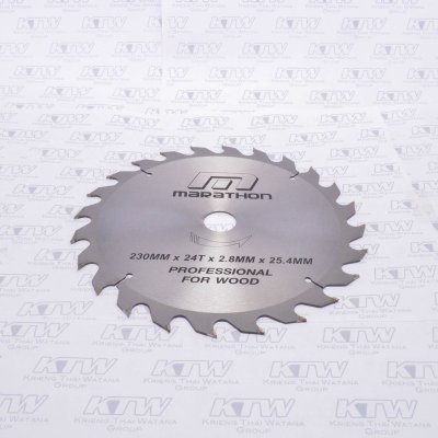 ใบเลื่อยวงเดือนตัดไม้ ขนาด 9 นิ้ว (230MM) 24T/30T/40T/60T MARATHON รุ่น M312-0022