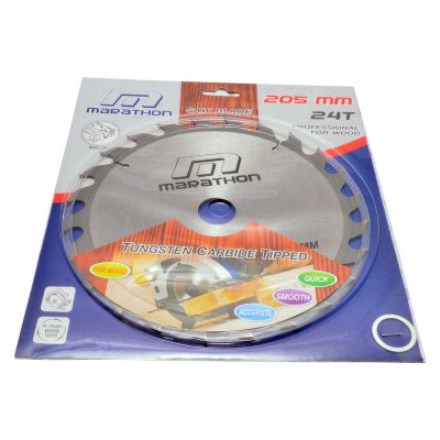 ใบเลื่อยวงเดือนตัดไม้ ขนาด 8 นิ้ว (205MM) 24T/30T MARATHON รุ่น M312-0019