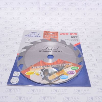 ใบเลื่อยวงเดือนตัดไม้ ขนาด 10" (255MM) 16T/24T/30T/40T/60T MARATHON รุ่น M312-0024B