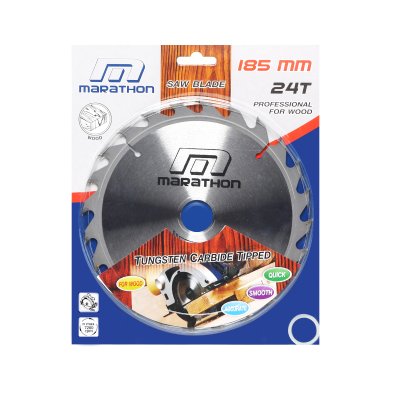 ใบเลื่อยวงเดือนตัดไม้ ขนาด 7 นิ้ว (185MM) 24T/30T/40T/60T MARATHON รุ่น M312-0016