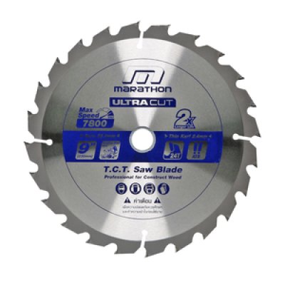 ใบเลื่อยวงเดือน ULTRA ขนาด 9"-10" 24T/40T MARATHON รุ่น M312-1424