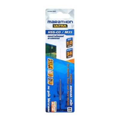 ดอกสว่านโคบอลต์ HSS-CO5% M35 MARATHON ขนาด 1.0-7.0 มม. รุ่น M316-M35_010