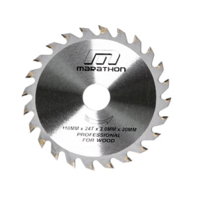 ใบเลื่อยวงเดือนตัดไม้ ขนาด 4 นิ้ว (110MM) 24T/30T/40T MARATHON รุ่น M312-0010