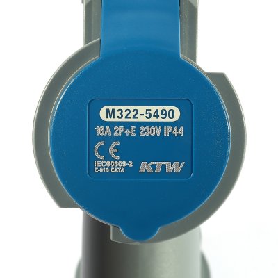 ปลั๊ก 3 ทาง MARATHON 2P+E 230V 16A รุ่น M322-5490