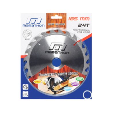 ใบเลื่อยวงเดือนตัดไม้ ขนาด 7 นิ้ว (185MM) 24T/30T/40T/60T MARATHON รุ่น M312-0016
