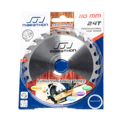 ใบเลื่อยวงเดือนตัดไม้ ขนาด 4 นิ้ว (110MM) 24T/30T/40T MARATHON รุ่น M312-0010