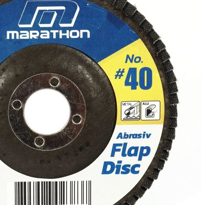 กระดาษทรายซ้อน (หลังแข็ง) MARATHON รุ่น M314-0010 ขนาด 4 นิ้ว #40-#320