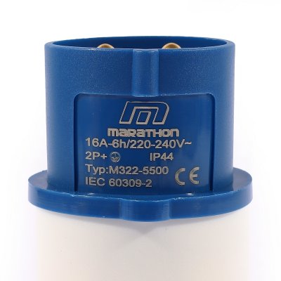 ปลั๊กตัวผู้ MARATHON 2P+E 220V/230V รุ่น M322-5500