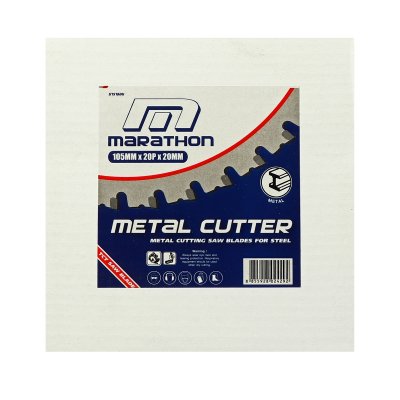 ใบเลื่อยวงเดือนตัดเหล็ก METAL ขนาด 4" 20T MARATHON รุ่น M312-1010