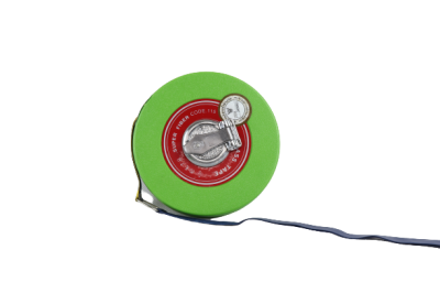 META สายวัดที่ใยแก้ว รุ่นไฟเบอร์ ตลับเขียว ขนาด 15m,25m,40m