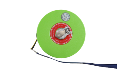 META สายวัดที่ใยแก้ว รุ่นไฟเบอร์ ตลับเขียว ขนาด 15m,25m,40m