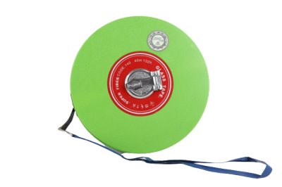 META สายวัดที่ใยแก้ว รุ่นไฟเบอร์ ตลับเขียว ขนาด 15m,25m,40m