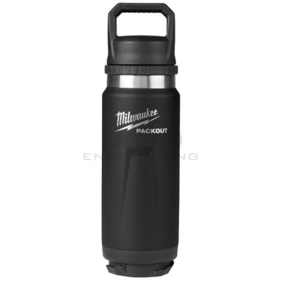 กระติกน้ำเก็บความเย็น MILWAUKEE PACKOUT ขนาด 24 ออนซ์ พร้อมฝาแบบ Chug Lid รุ่น 48-22-8396B