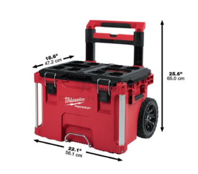 กล่องเครื่องมือ MILWAUKEE PACKOUT ล้อลาก รุ่น 48-22-8426
