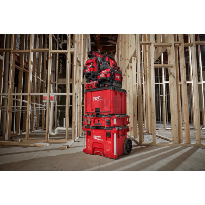 กล่องเครื่องมือ MILWAUKEE Packout ล้อลากพร้อมก้านจับ รุ่น 48-22-8427