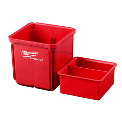 กล่องใส่อุปกรณ์ขนาด MILWAUKEE 4"x 4" (2 ชิ้น) รุ่น 48-22-8062
