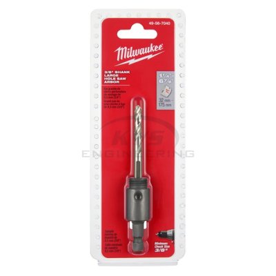 ก้านต่อดอกเจาะโฮลซอว์ MILWAUKEE 3/8" รุ่น 49-56-7040